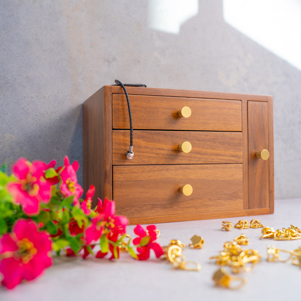 Wooden Jewelry Organizer