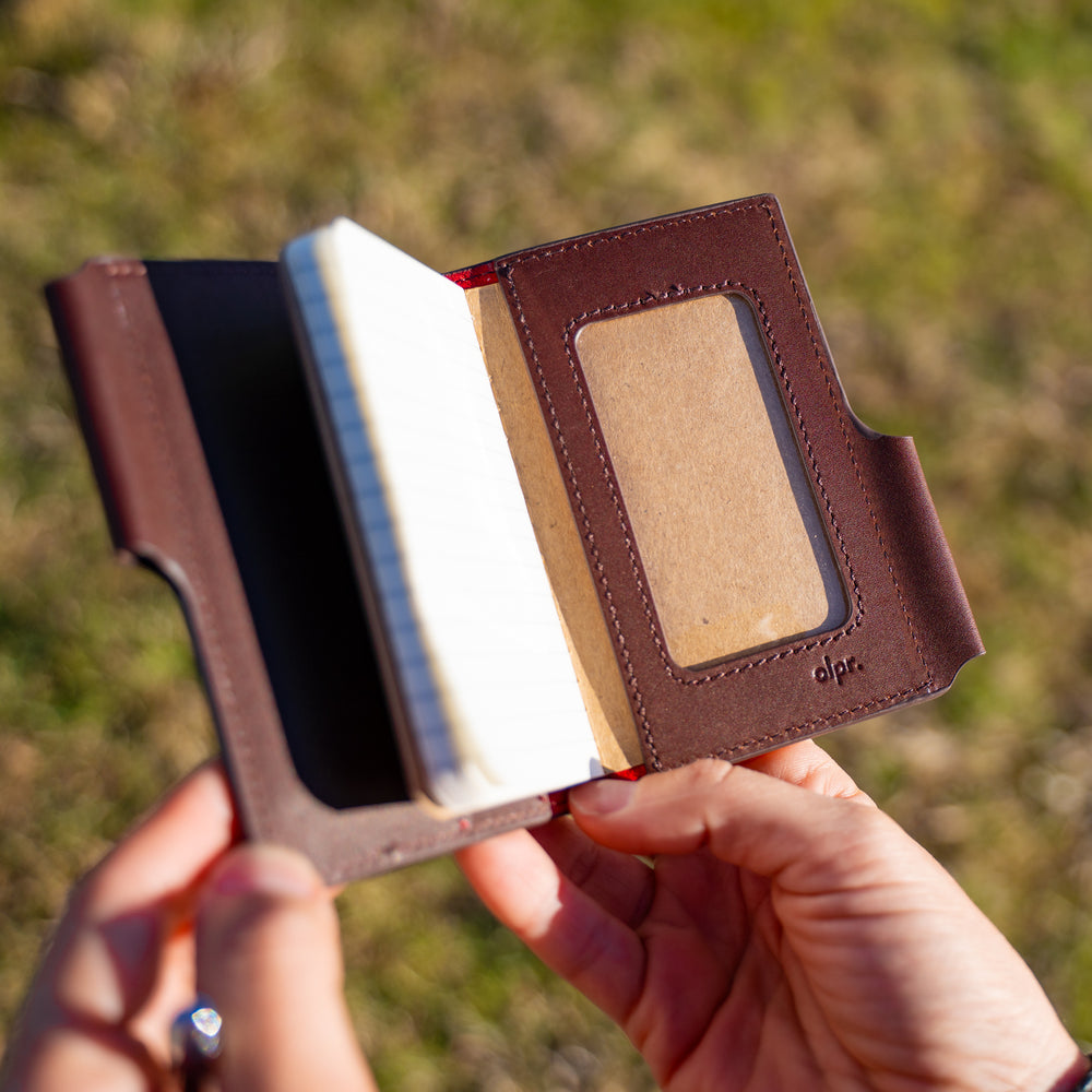 
                      
                        Vintage Leather Journal Wallet 2.0 with Pen XS - Brown
                      
                    