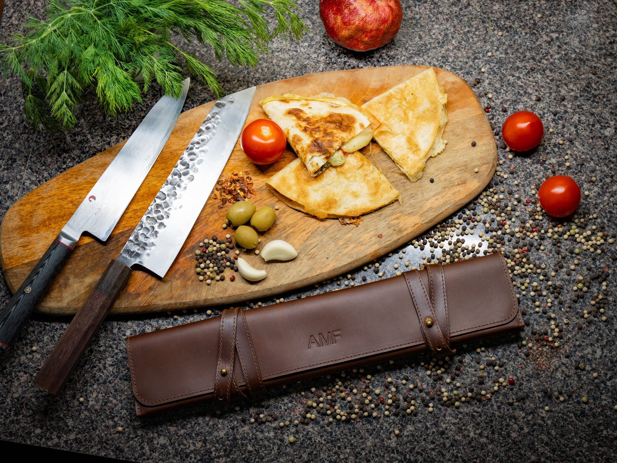 Handmade Leather Knife Case - Unique Style By olpr.