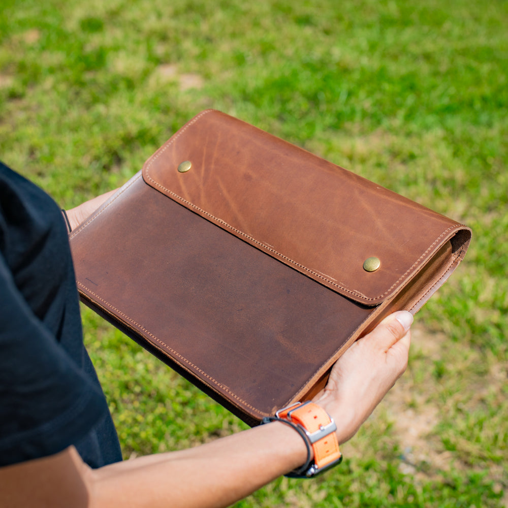 
                      
                        Leather Document Folder - Chestnut
                      
                    