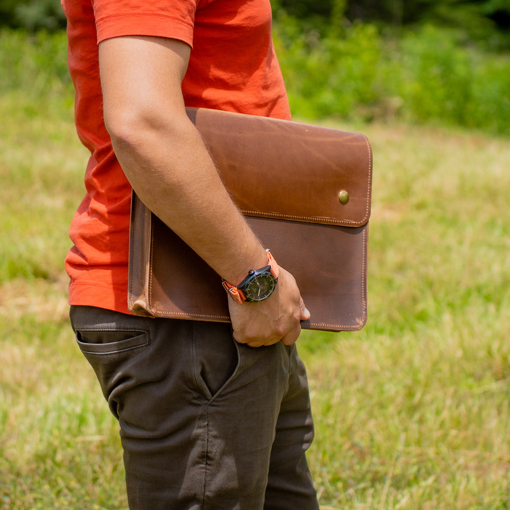 
                      
                        Leather Document Folder - Chestnut
                      
                    