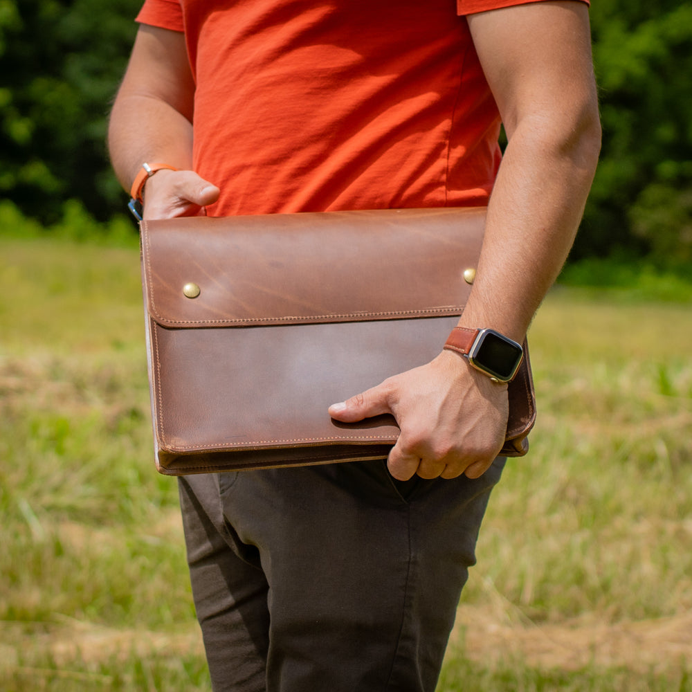 
                      
                        Leather Document Folder - Chestnut
                      
                    