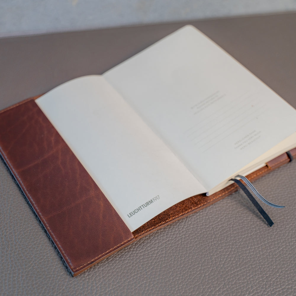 Leather Journal Leuchtturm1917 - Chestnut