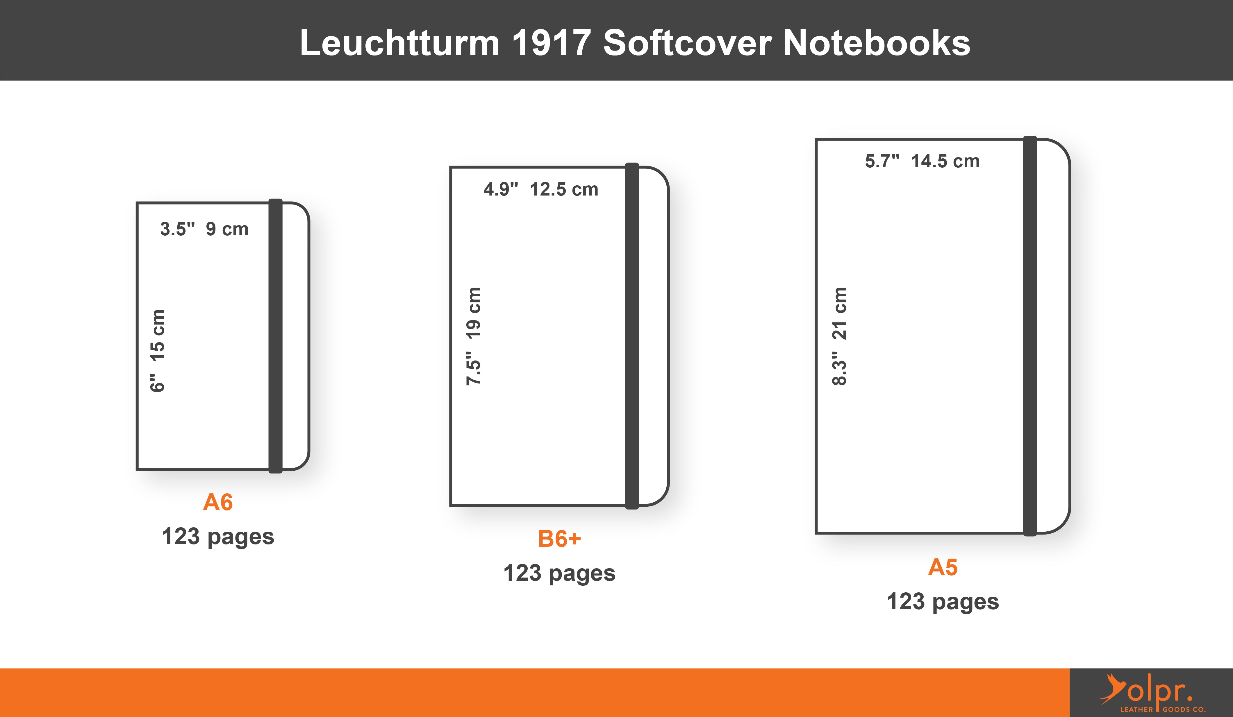 Handmade Leather Journal Case Leuchtturm1917 - Green