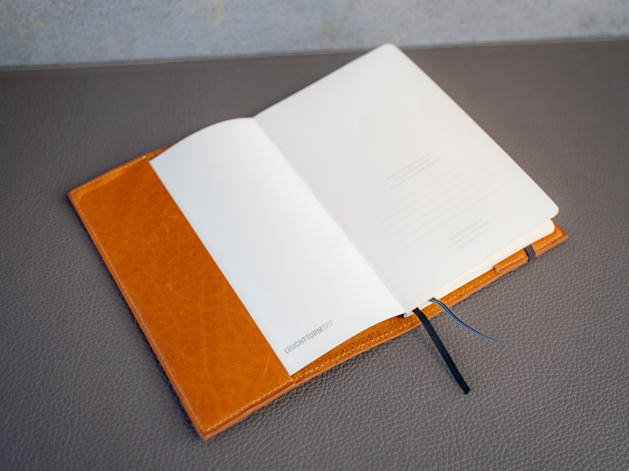 Best Leather Journal Leuchtturm1917 - Natural | oplr.