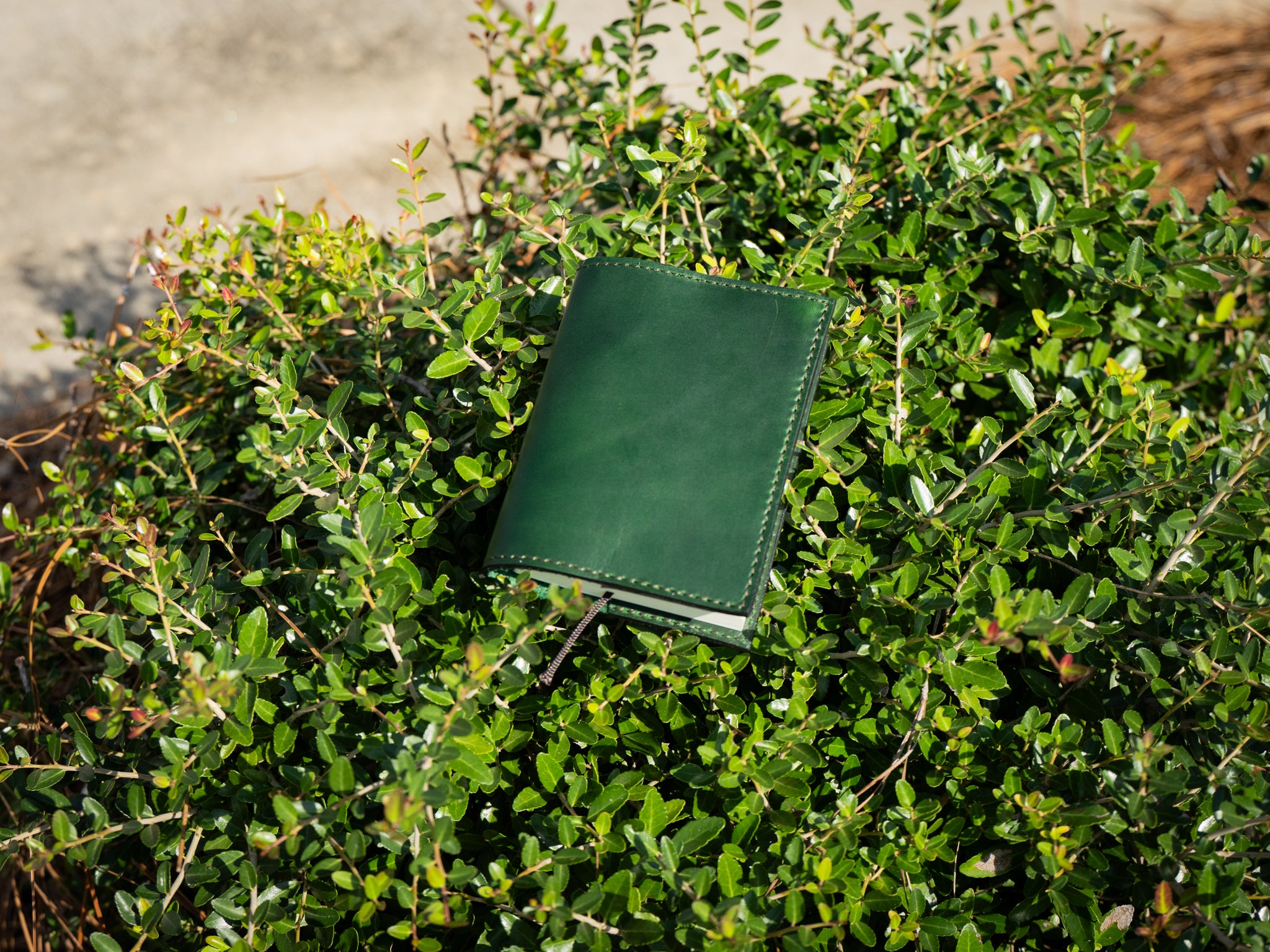 Milwaukee Leather Midori Notebook Cover - Green | olpr.