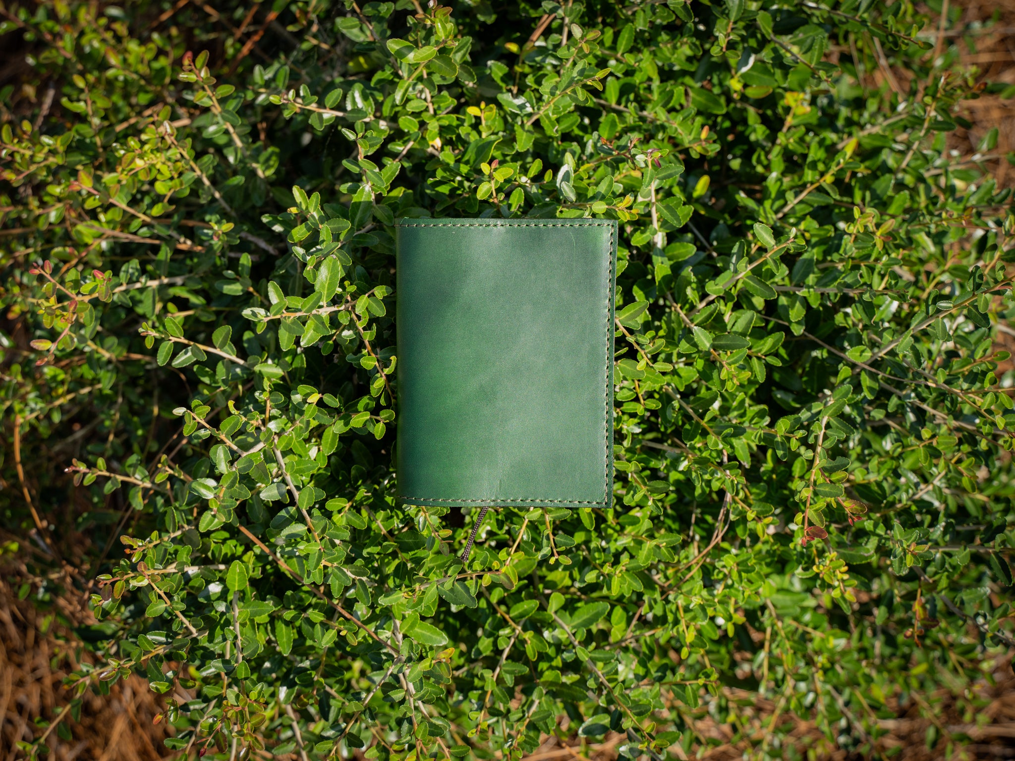 Milwaukee Leather Midori Notebook Cover - Green | olpr.