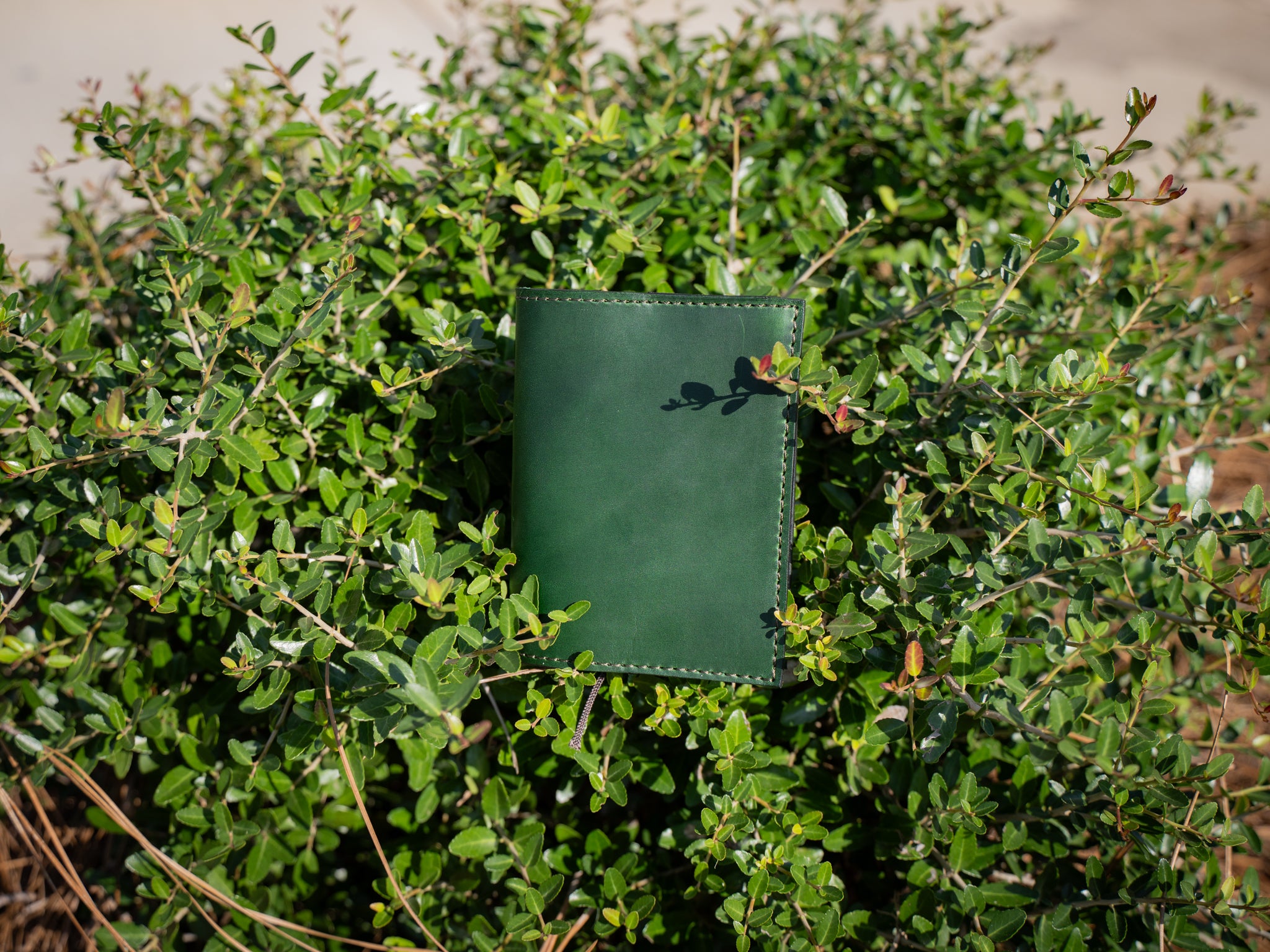 Milwaukee Leather Midori Notebook Cover - Green | olpr.