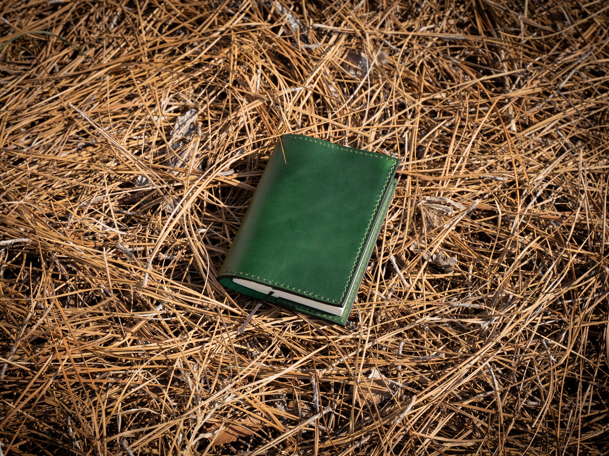 Milwaukee Leather Midori Notebook Cover - Green | olpr.