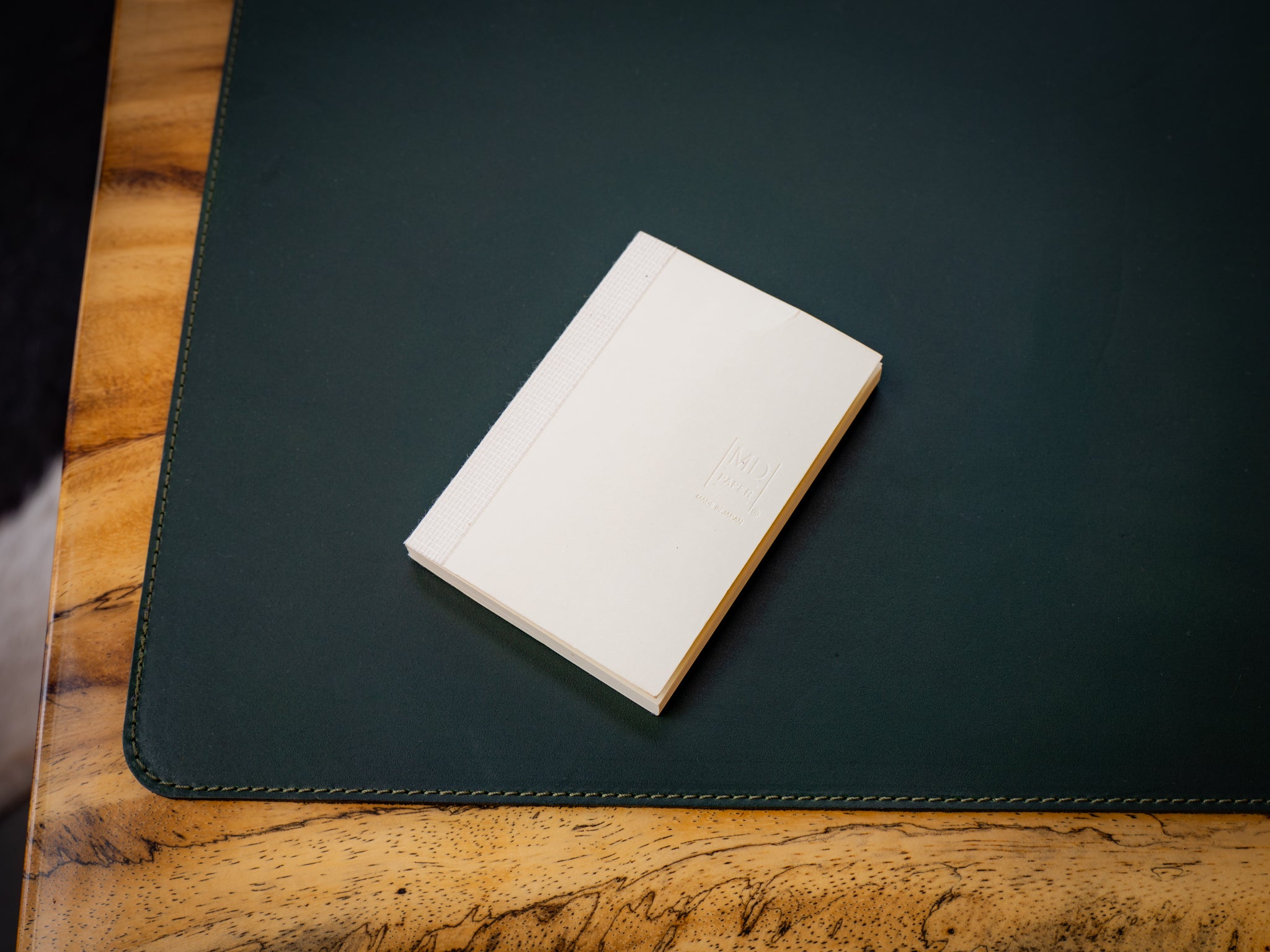 Milwaukee Leather Midori Notebook Cover - Chestnut | olpr.