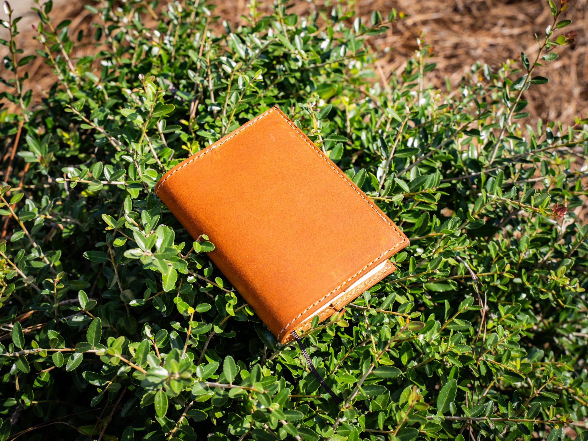 Milwaukee Leather Midori Notebook Cover - Natural | olpr.