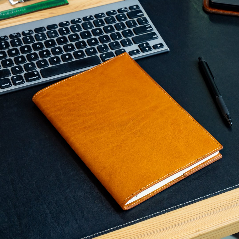 Milwaukee Leather Rhodia A5 Notebook Cover - Natural
