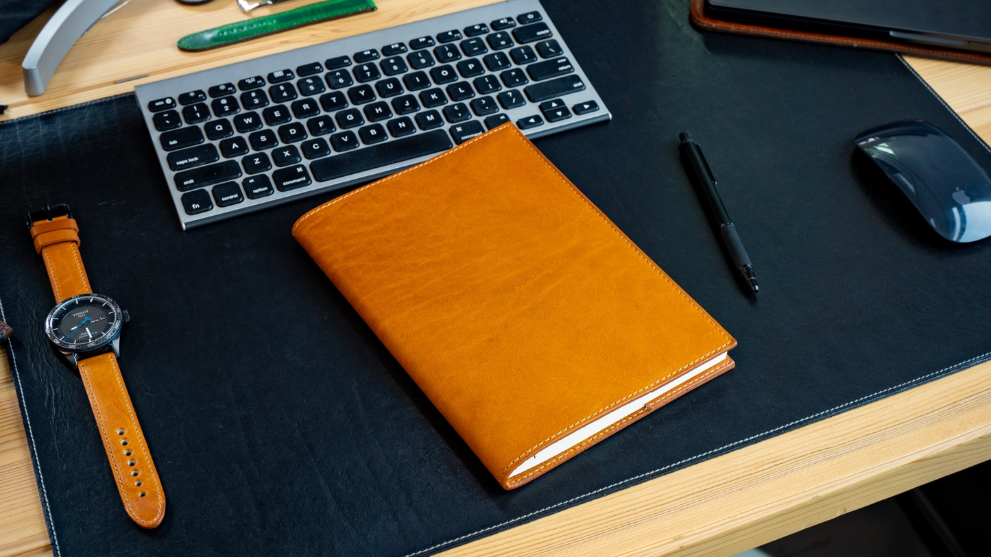Milwaukee Leather Rhodia A5 Notebook Cover - Natural