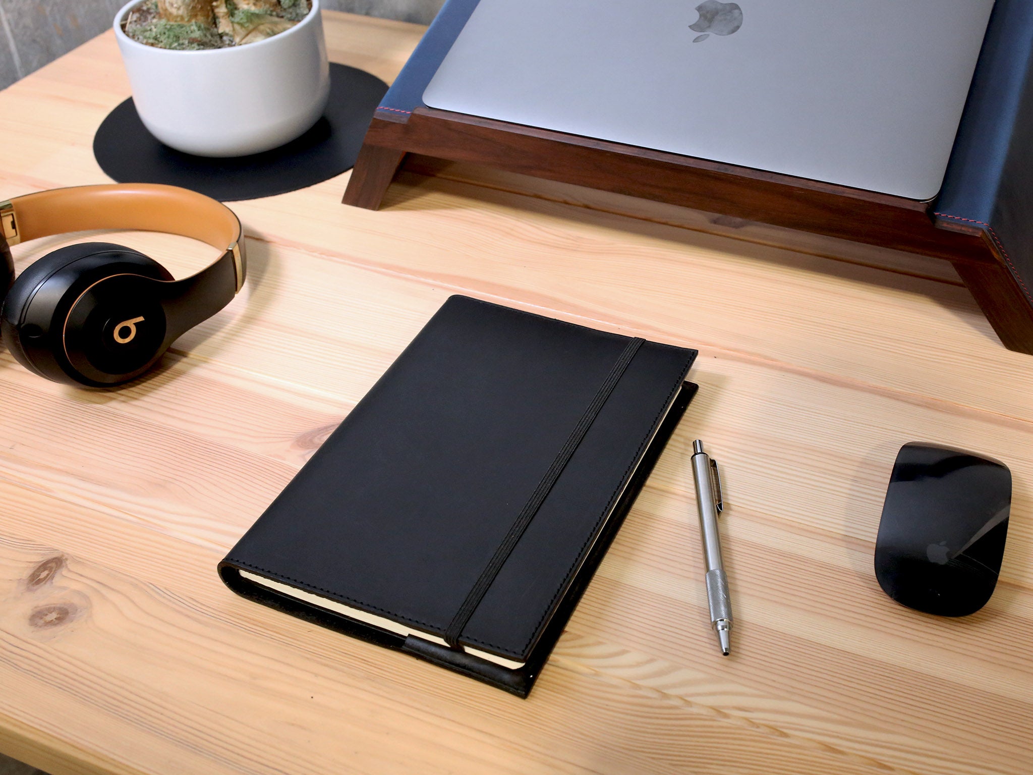 Leather Journal Leuchtturm1917 - Black ❱ Made in USA