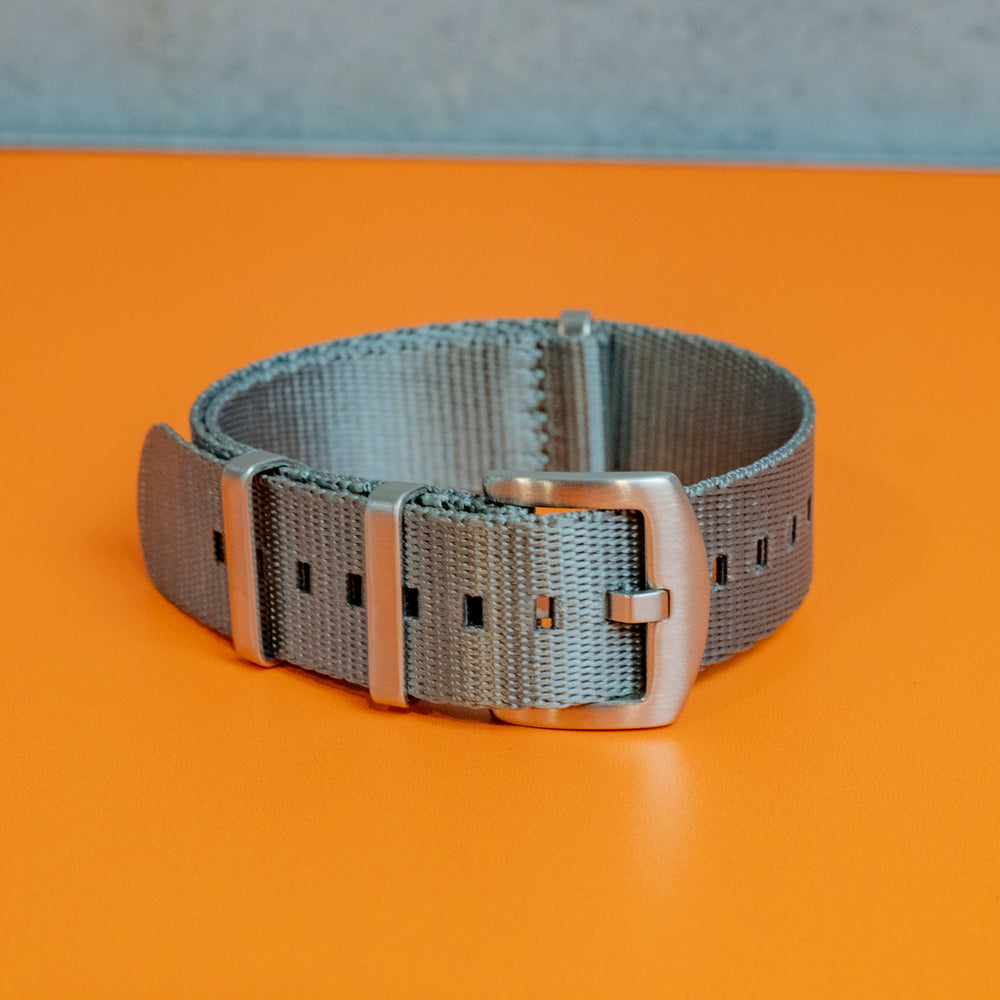 
                      
                        Nylon Nato Zulu Watch Band 1 piece - Grey
                      
                    