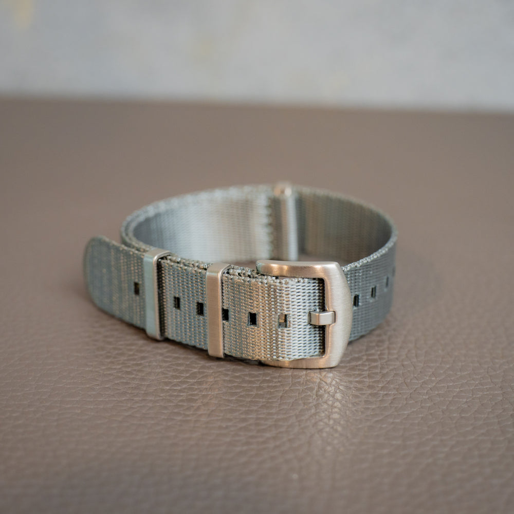 Nylon Nato Zulu Watch Band 1 piece - Grey