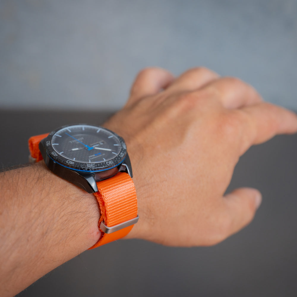 Nylon Nato Zulu Watch Band 1 piece - Orange