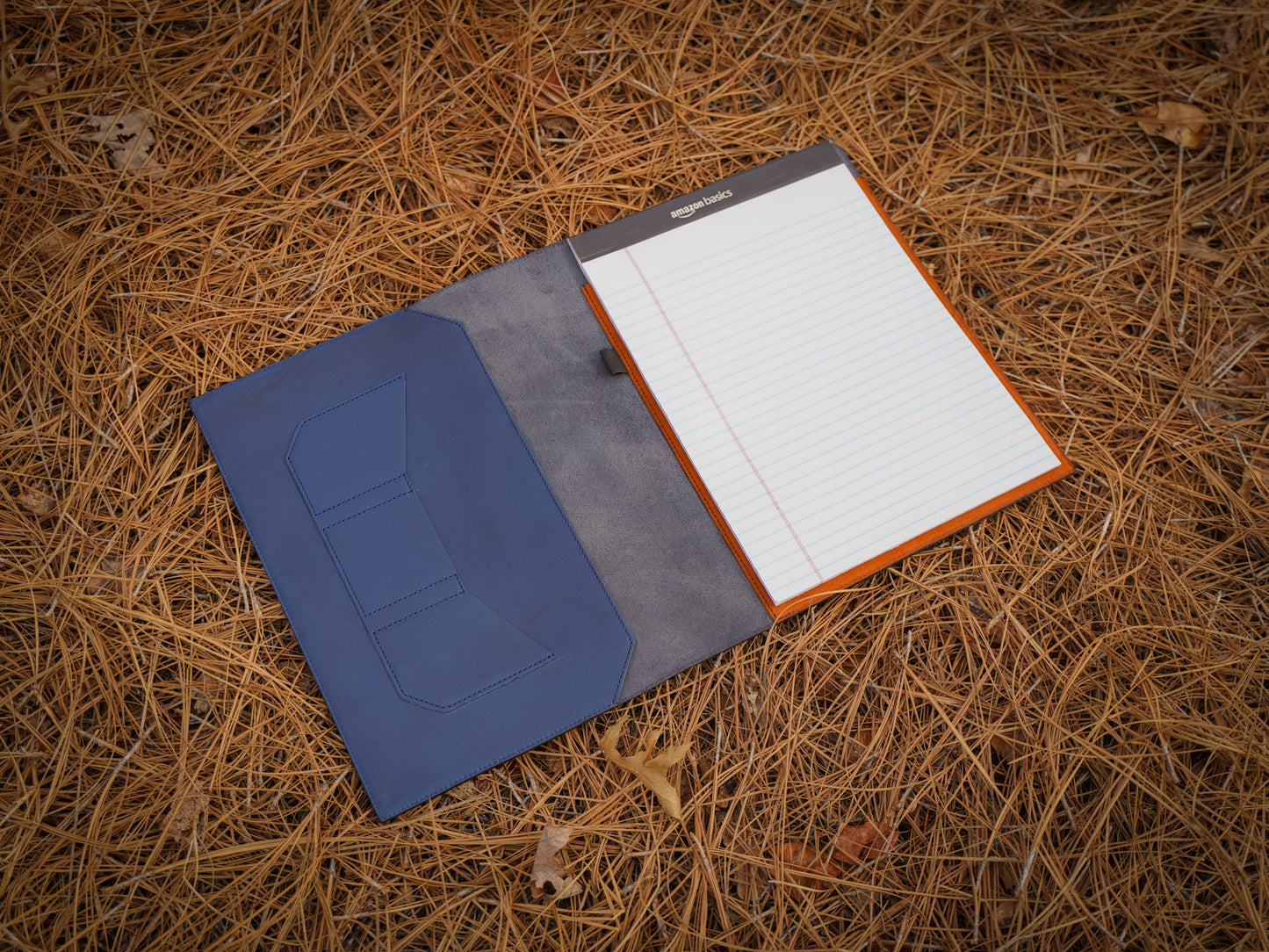 Milwaukee Leather Padfolio Traditional - Navy