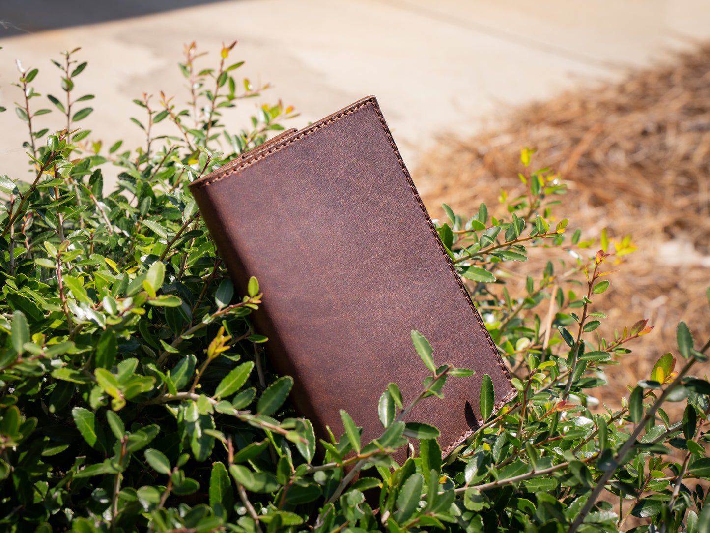 Milwaukee Leather Passport Cover - Chestnut