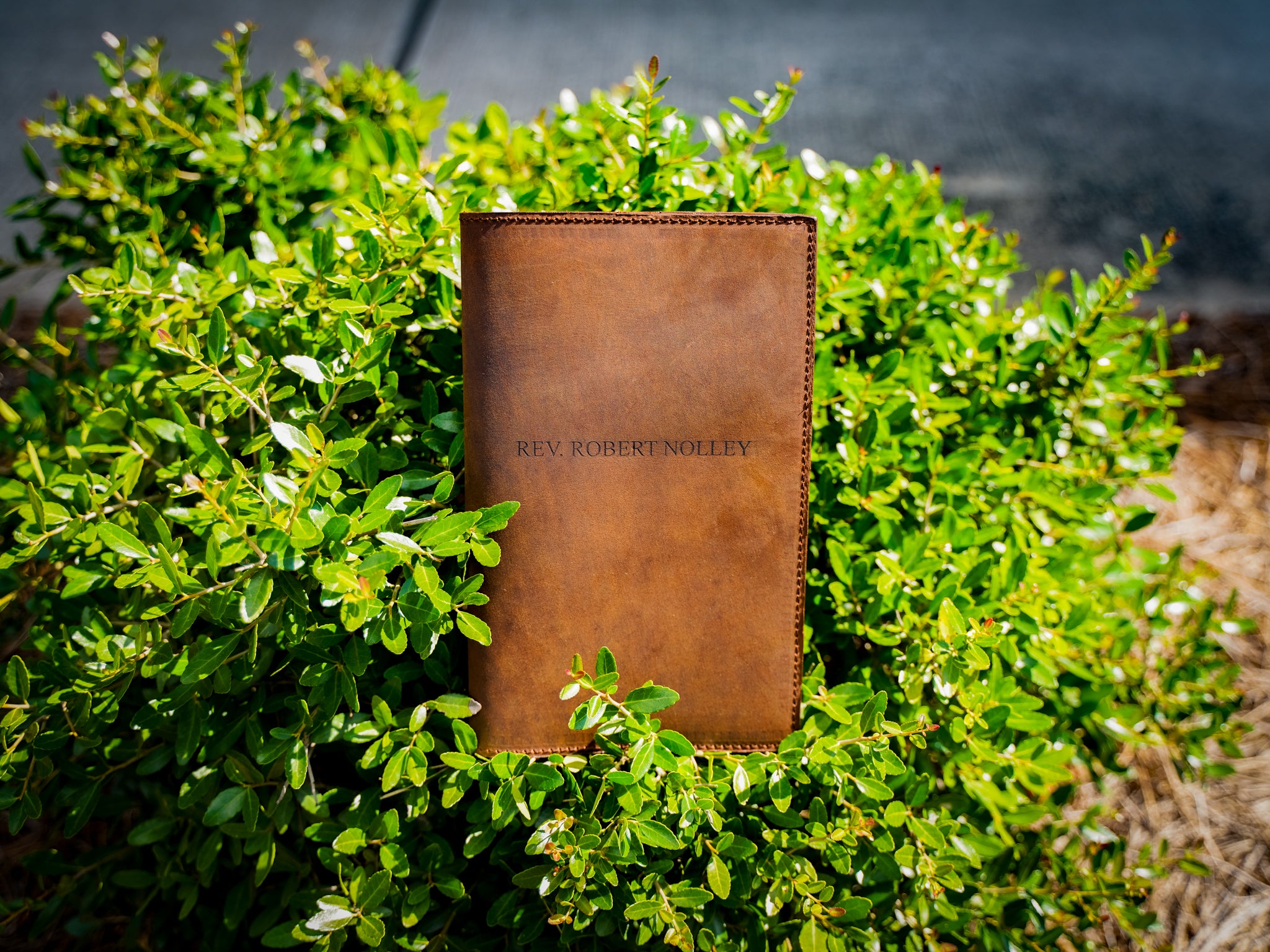 Crazy Horse Large Leather Journal - Brown | olpr USA