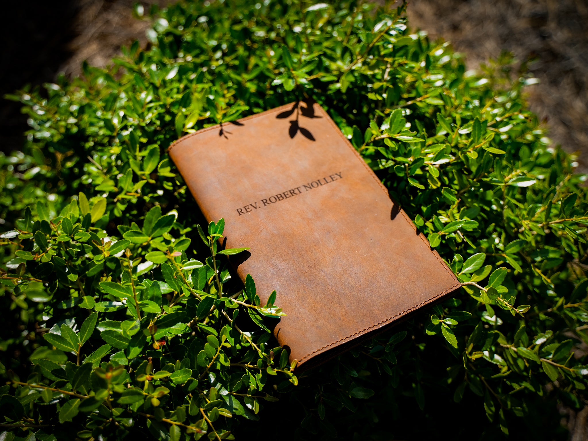 Crazy Horse Large Leather Journal - Brown | olpr USA