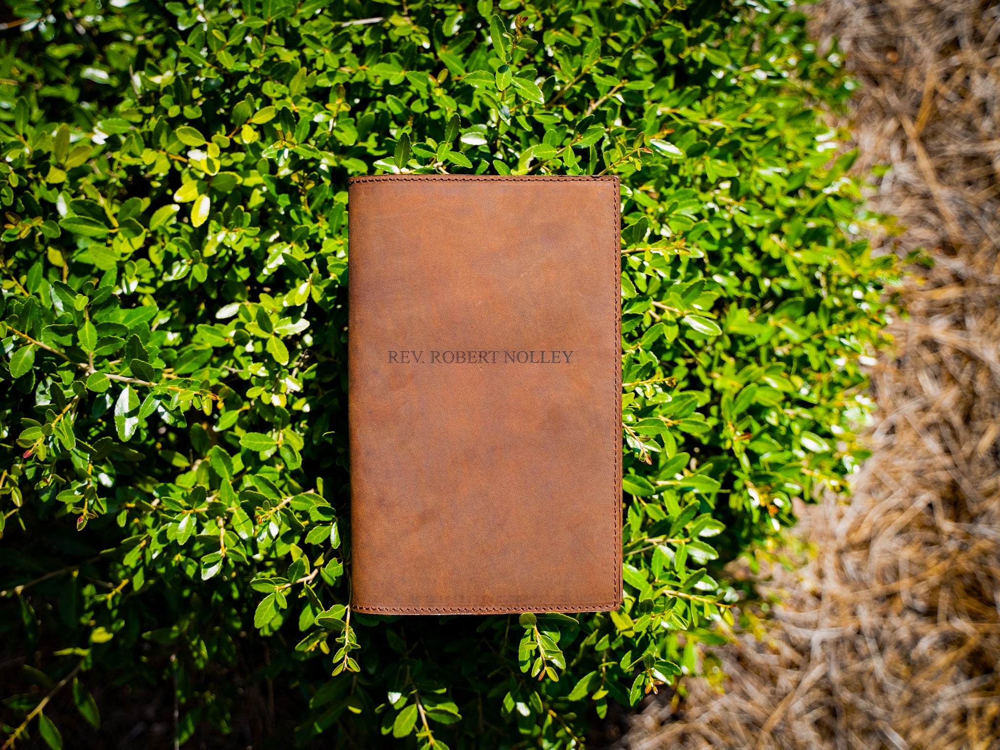 Crazy Horse Large Leather Journal - Brown | olpr USA