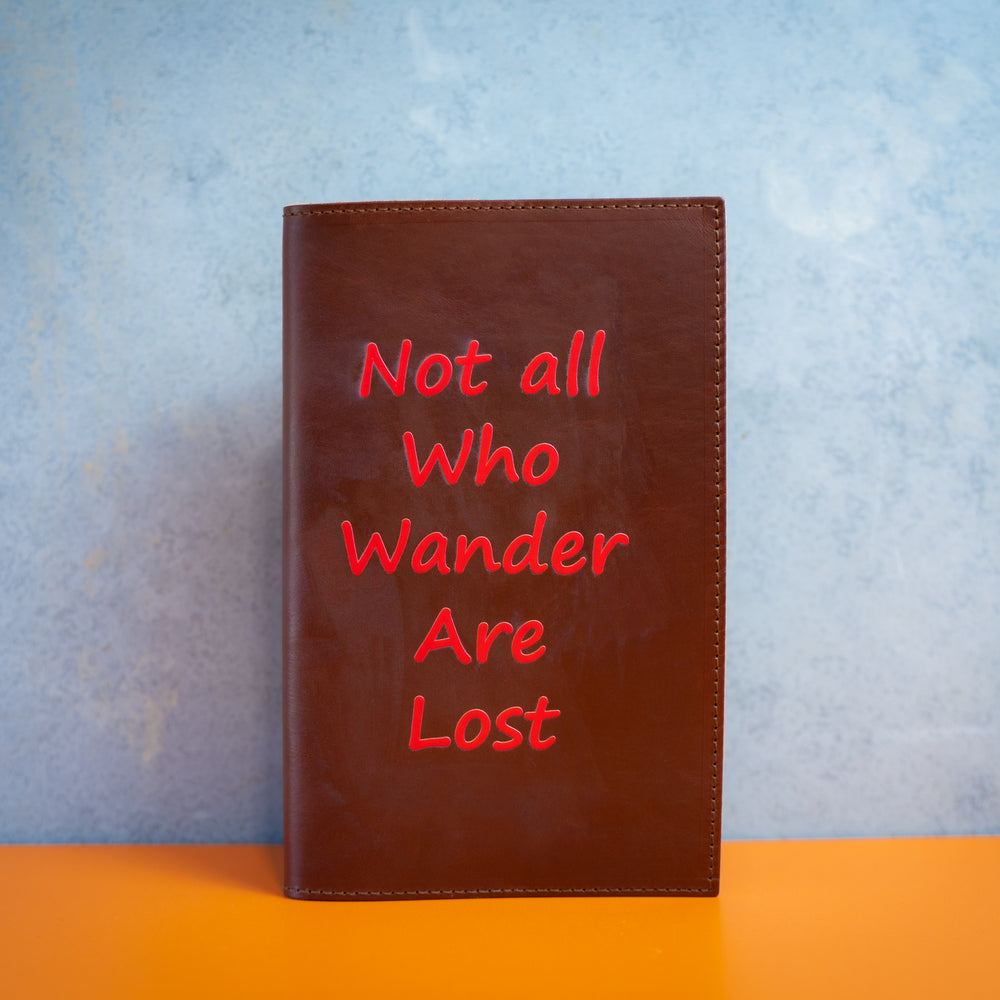 
                      
                        Journal With Quote (Printed) - Mexican Leather - Chestnut
                      
                    