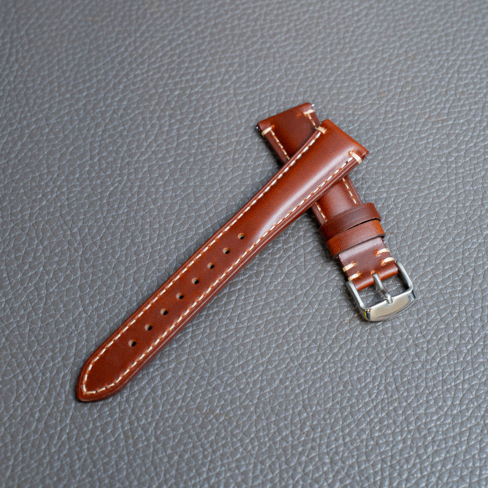 
                      
                        Cordoba Leather Watch Band - Chestnut
                      
                    