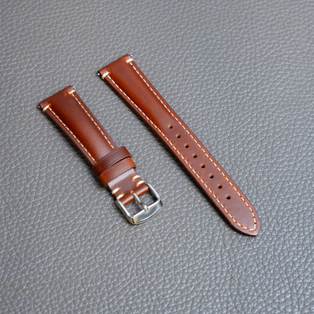 
                      
                        Cordoba Leather Watch Band - Chestnut
                      
                    