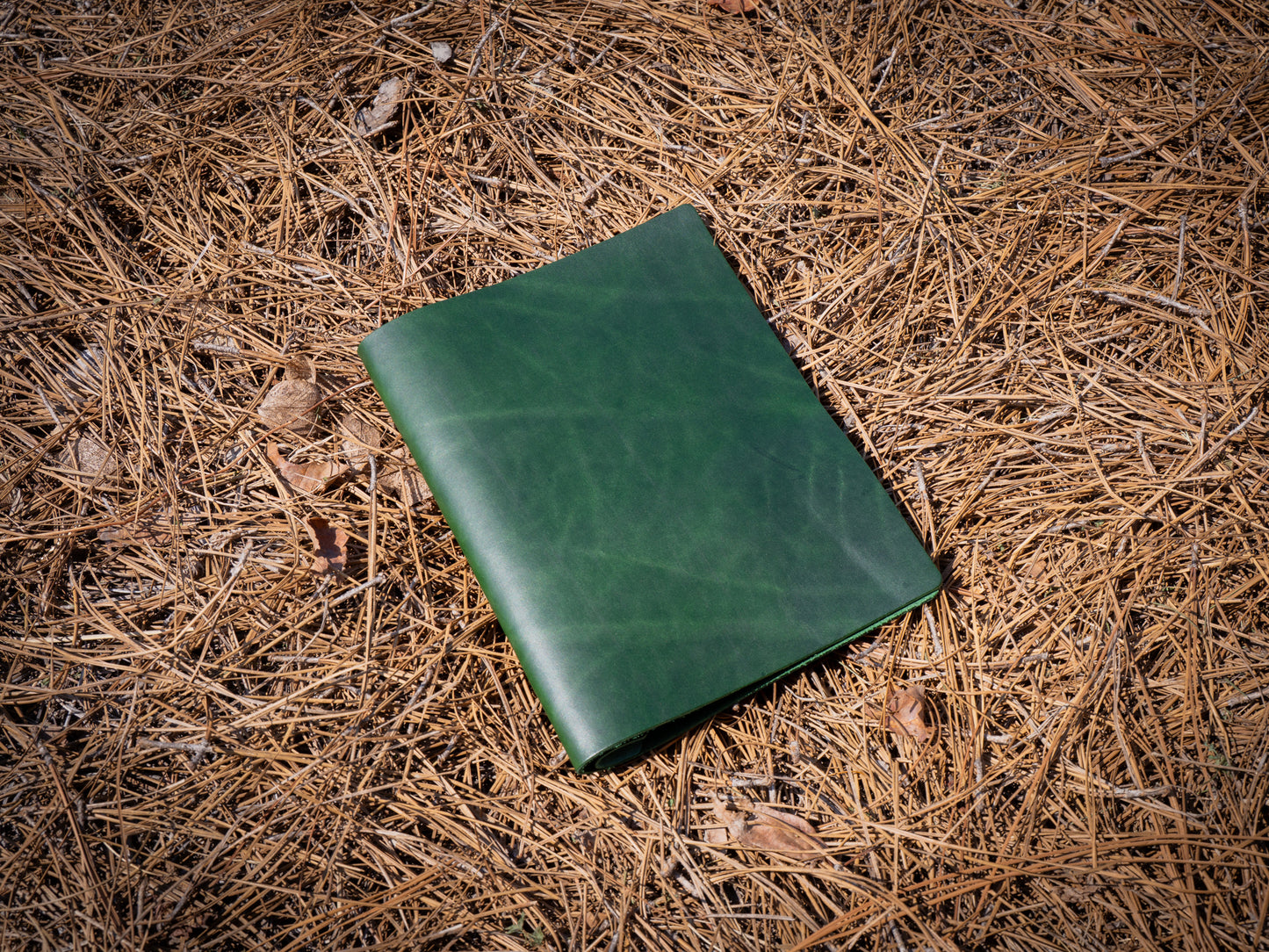 Milwaukee Leather Simple Menu Cover - Green Moss