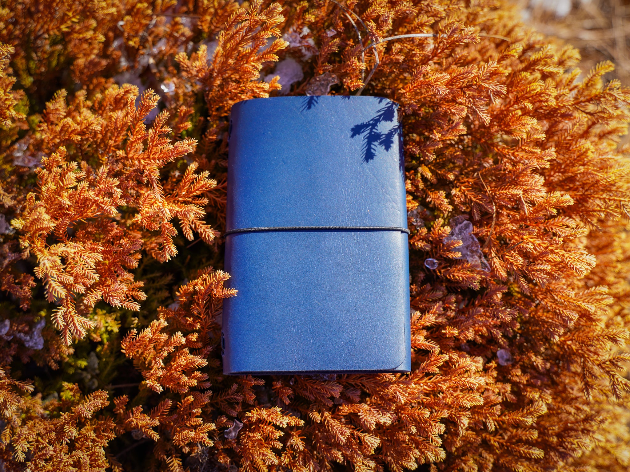 Milwaukee Leather Travel Journal - Navy | olpr USA