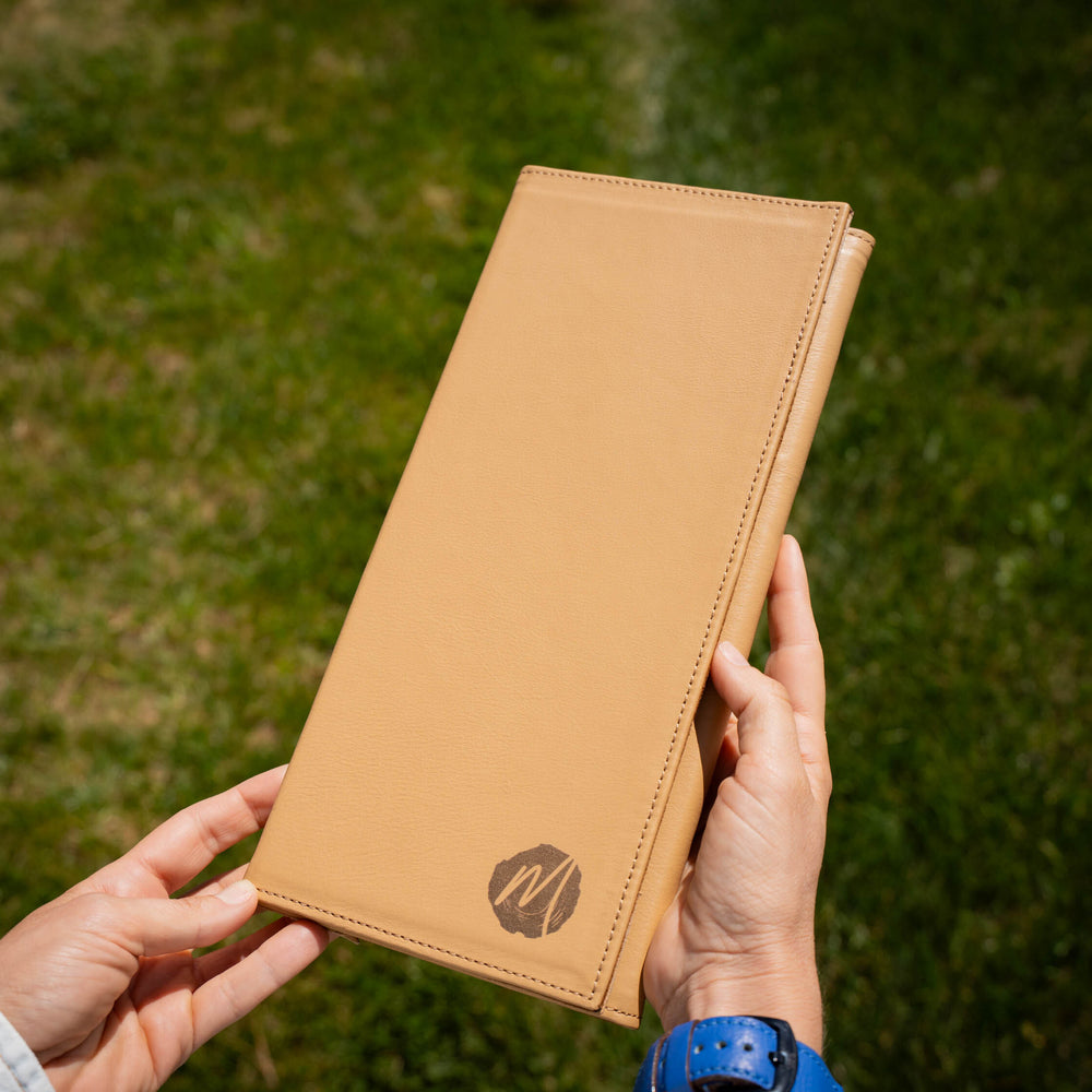 
                      
                        Italian Leather Trifold Menu Cover - Cream
                      
                    