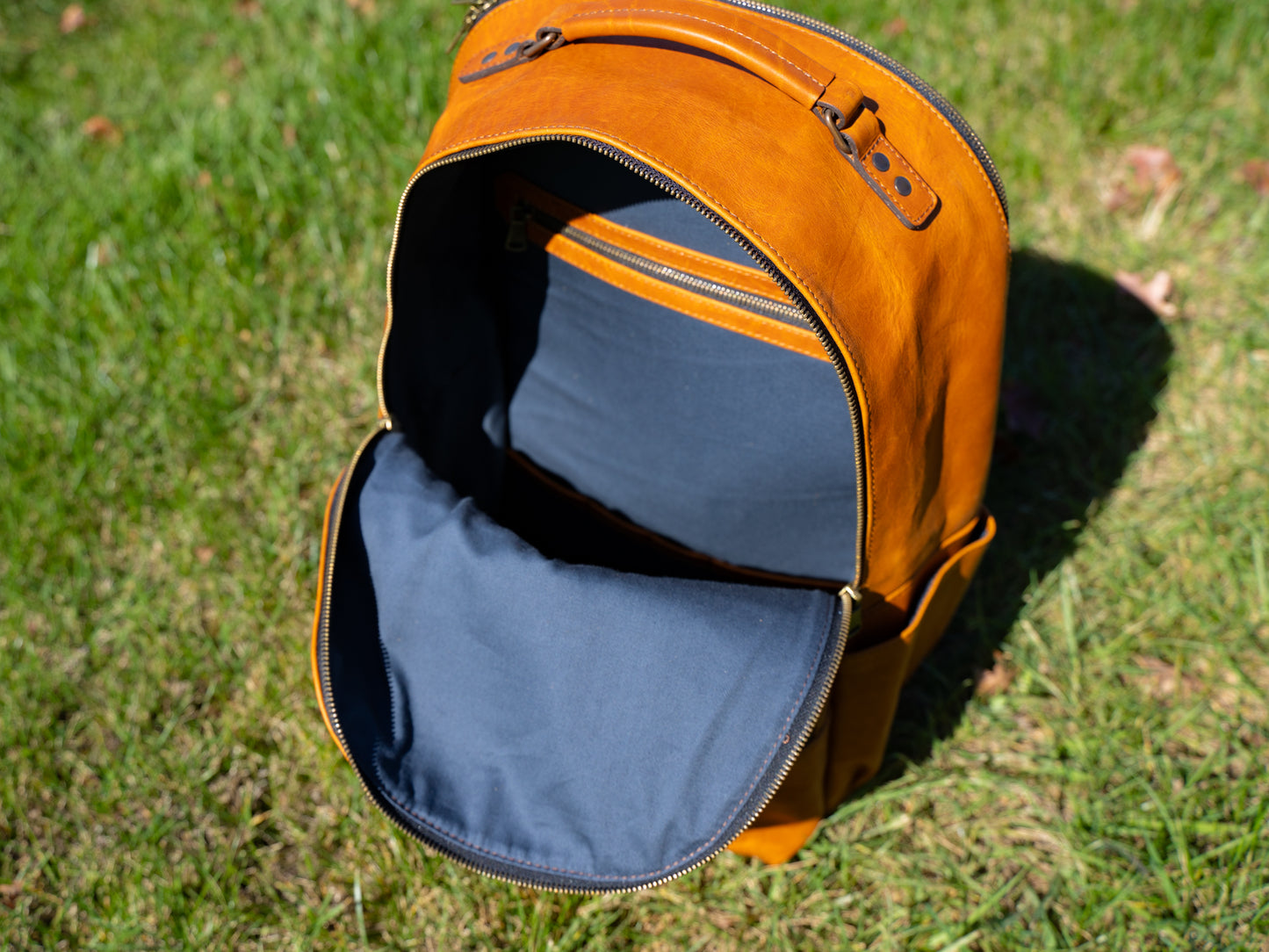 american leather mullen backpack Milwaukee Leather Backpack Urban - Natural