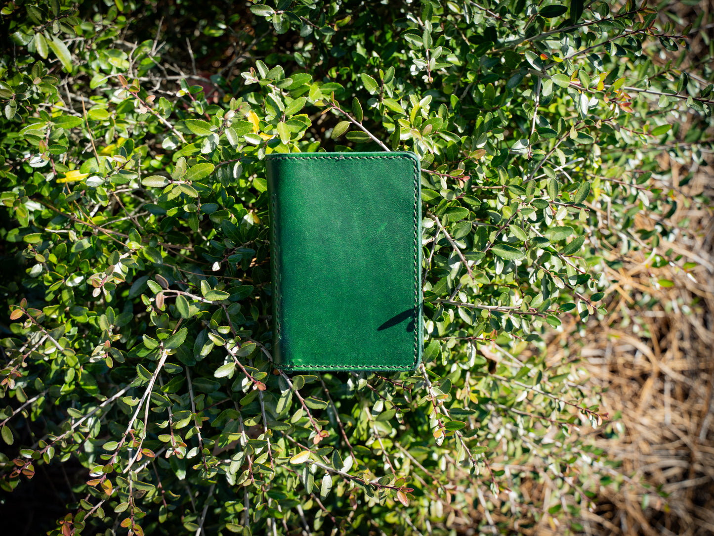 Milwaukee Leather Journal Wallet 3.0 with Pen XS - Emerald Green