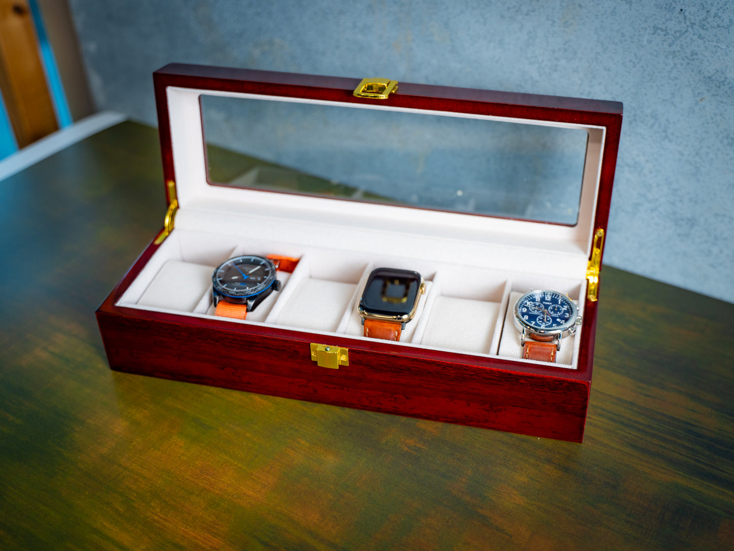 Wood Watch Display