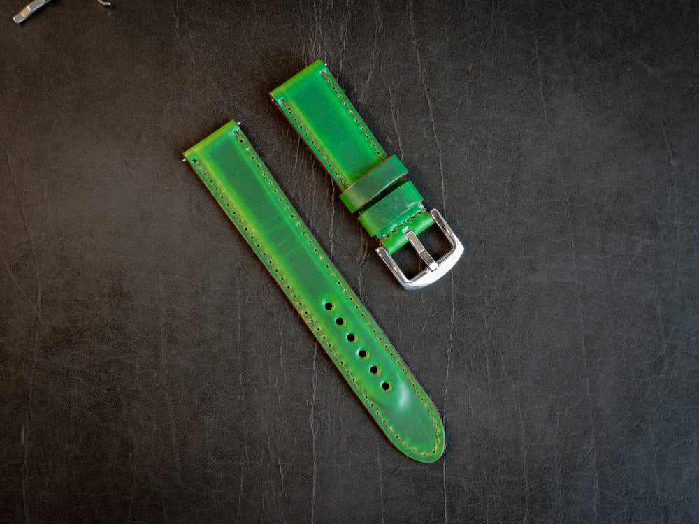 Milwaukee Leather Watch Band - Green