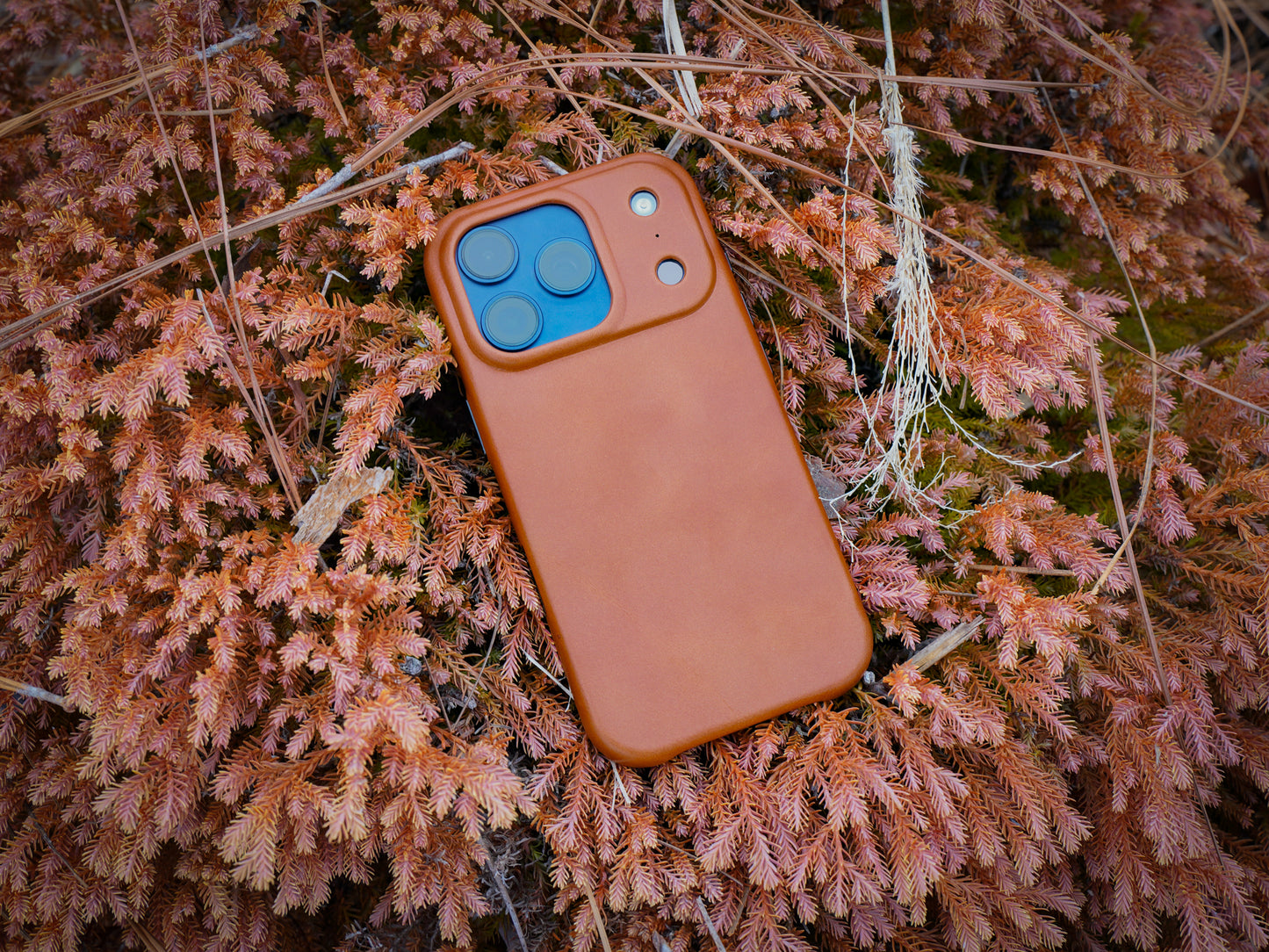 iPhone 17 Leather Case - Natural