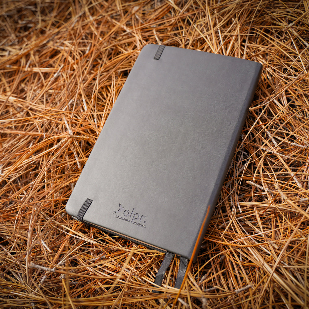 Handmade Milwaukee Extra Large Leather Journal - Chestnut