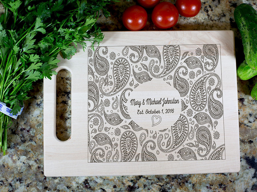 Personalized Wooden Cutting Board Wedding Gift Cutting Boards - olpr.