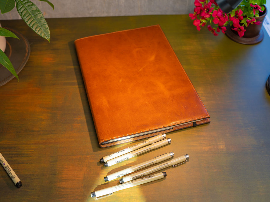Large Sketchbook (Chestnut Brown)