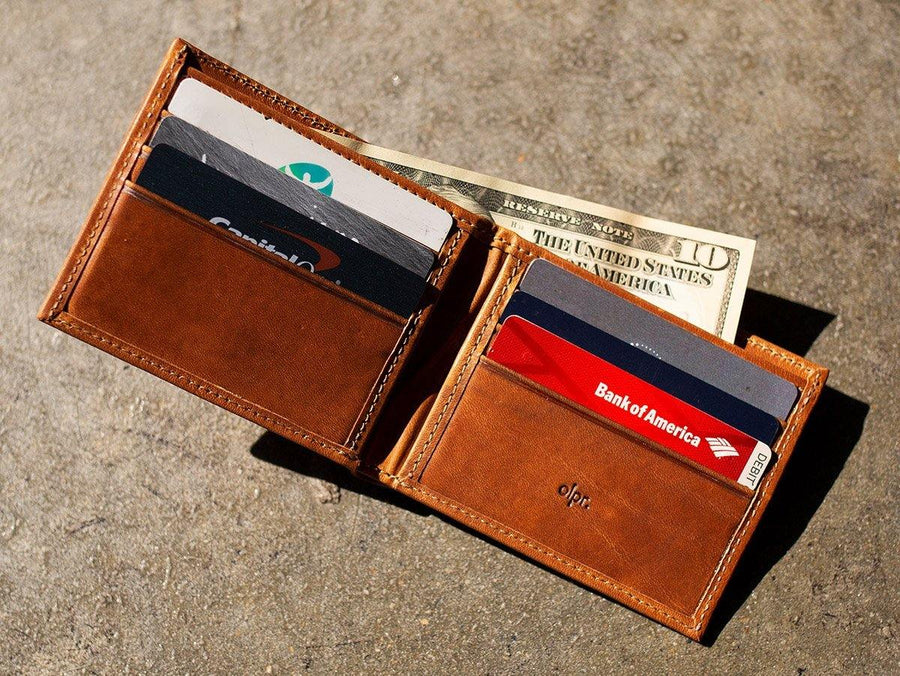 Unisex Leather Wallet, Mens Leather Wallet, Leather Wallet Women, Small Bifold Leather Wallet, Card Wallet, Custom Wallet, Slim Wallet Chocolate Brown