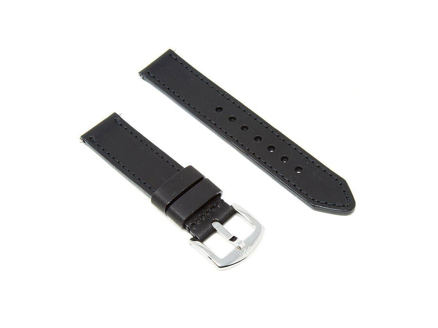 Milwaukee Leather Watch Band - Black Watch Strap - olpr.