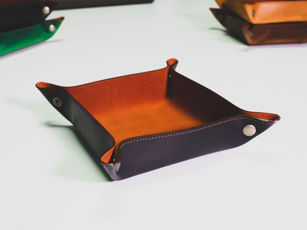 Milwaukee Leather Key Tray - Black Tray - olpr.