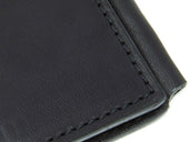 Milwaukee Leather Journal Wallet with Pen XS - Black Small Notebook - olpr.