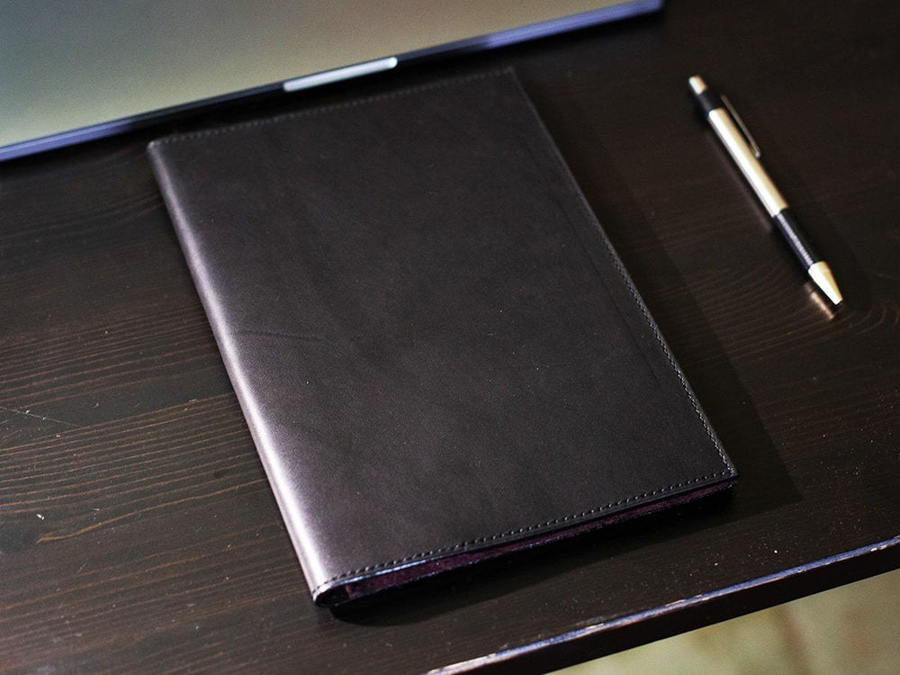
                      
                        Milwaukee Leather Padfolio Traditional - Black Journal - olpr.
                      
                    