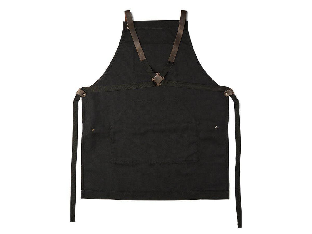 
                      
                        Canvas and Leather Apron - Black
                      
                    