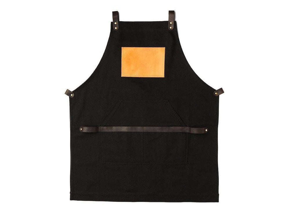 
                      
                        Canvas and Leather Apron - Black
                      
                    