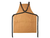 Canvas and Leather Apron - Camel