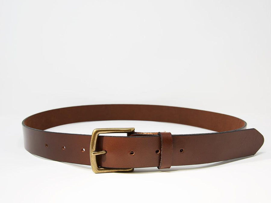 Milwaukee Leather Belt - Chestnut Belts - olpr.
