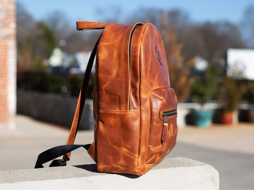 
                      
                        Milwaukee Leather Backpack City - Natural Backpack - olpr.
                      
                    